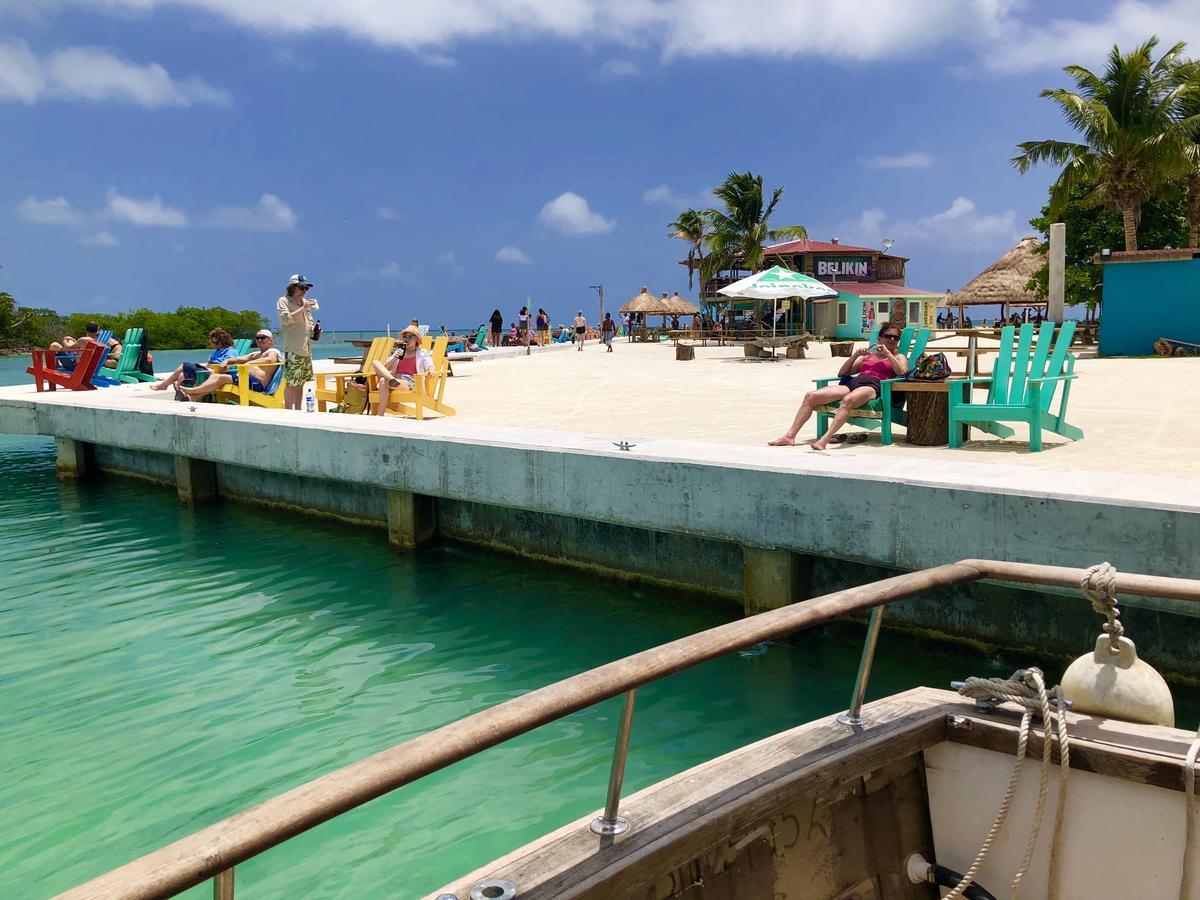 Tropical Oasis Hostel Caye Corker Kültér fotó